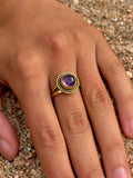 Oráculo de Amatista ~ Anillo Dorado