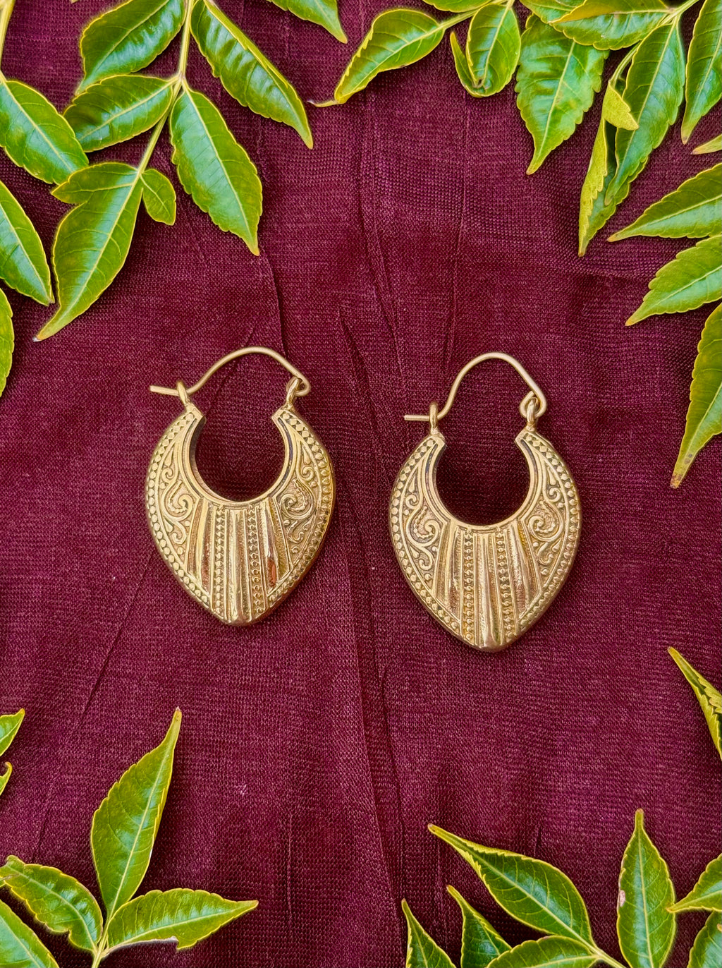 Aros Corazón Bohemio ~ Joyería Bohemia