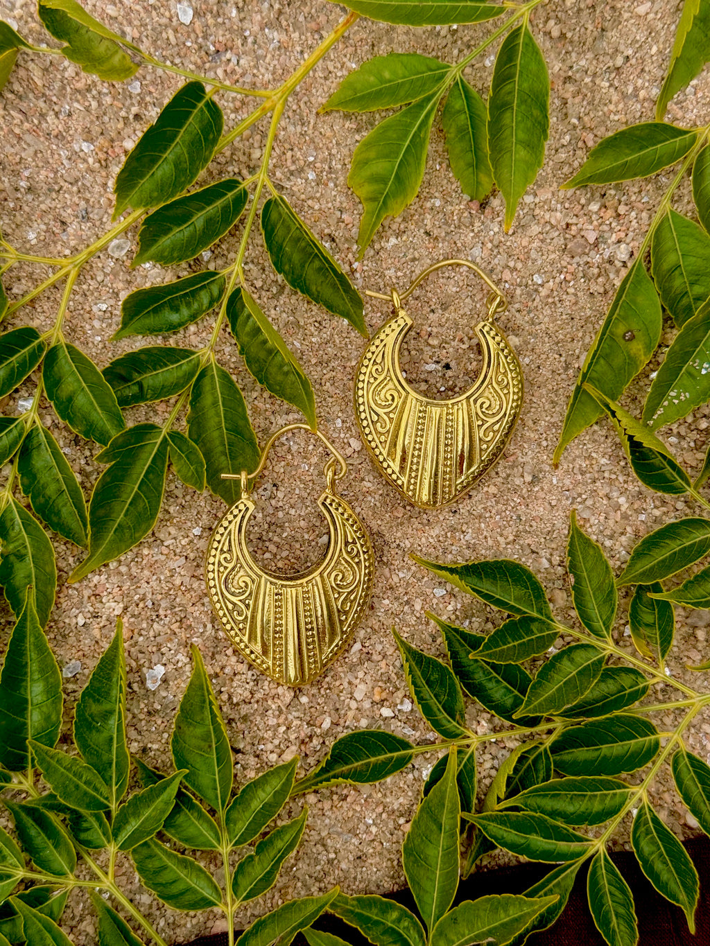 Aros Corazón Bohemio ~ Joyería Bohemia