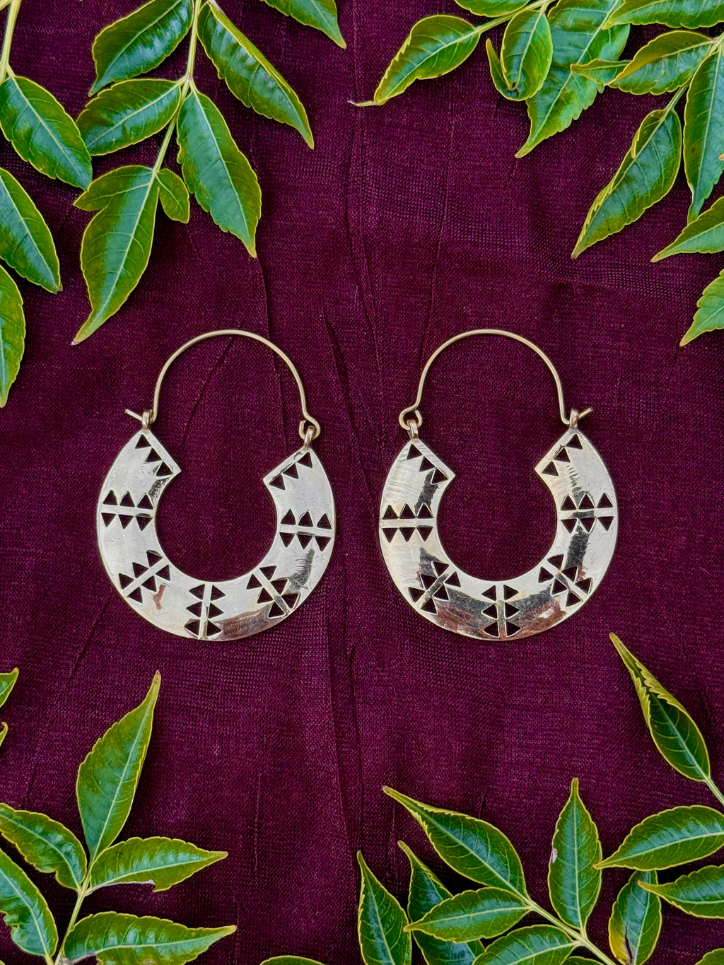 Aros Raíz Tribal ~ Joyería Bohemia