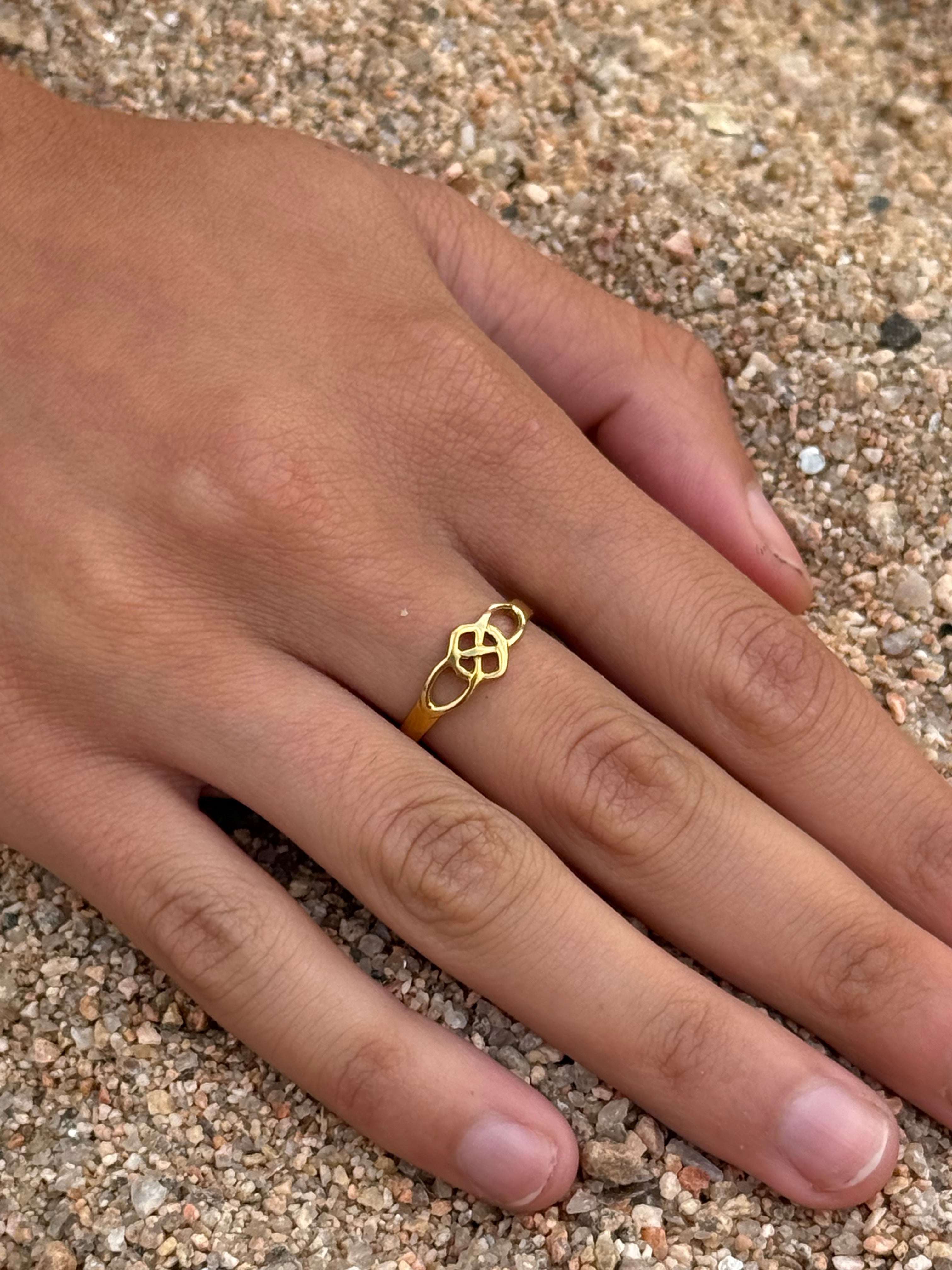 Nudo del Alma ~ Anillo Dorado